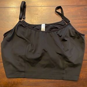 Davin & Adley Amelia cropped nursing/pumping/maternity cami 2X